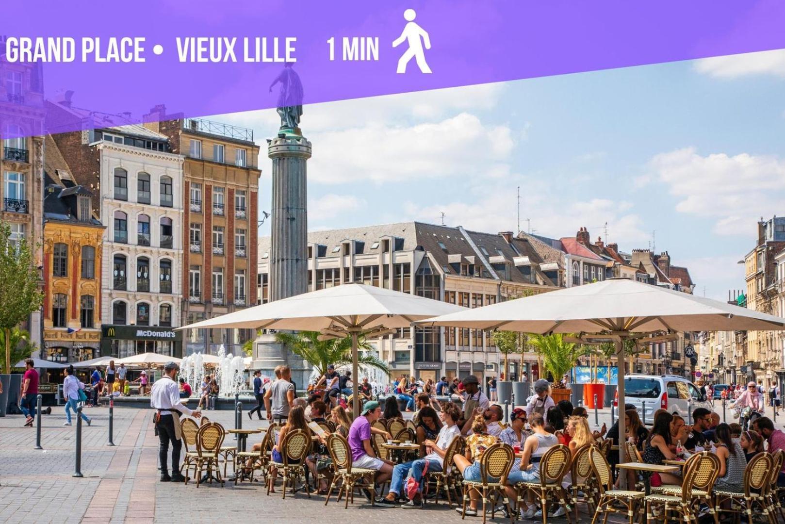 Superbe Appartement Sur La Grand Place, Avec Vue ! Lille Dış mekan fotoğraf